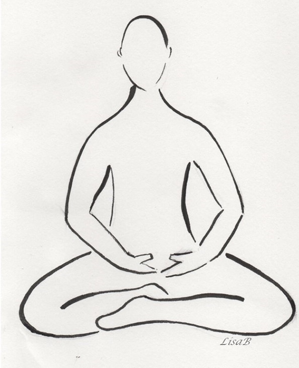 Posture de méditation